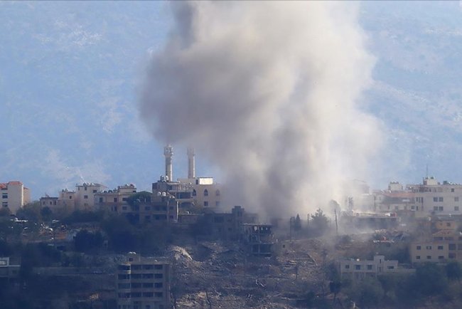 İşgalciler Lübnan'ın güneyinde büyük bir patlama gerçekleştirdi