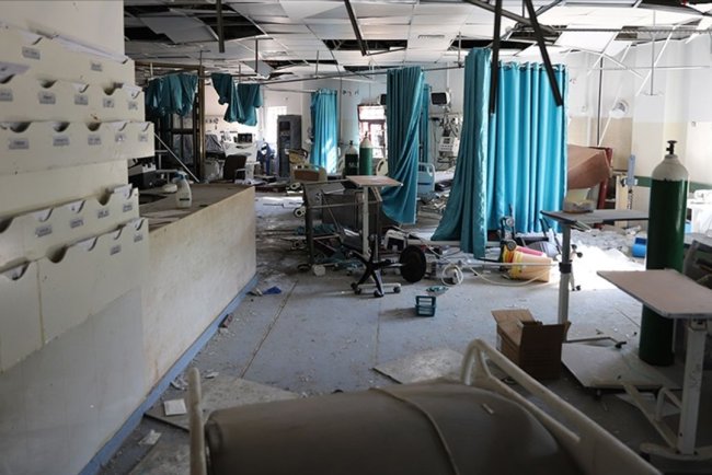 İşgalcilerin tahrip ettiği Gazze'deki hastanelerde oksijen sıkıntısı yaşanıyor