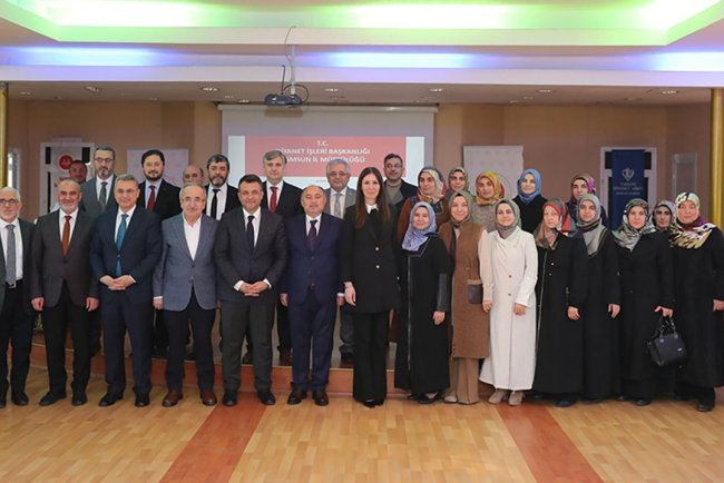 Samsun'da "Çevre ve Emanet Bilinci" konuşuldu