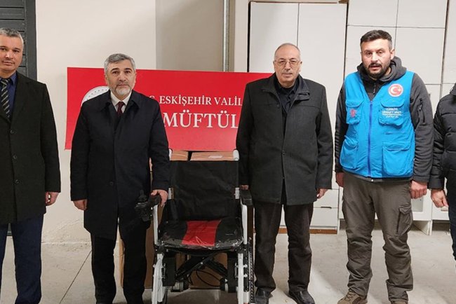 Müftülüğün engelsiz yaşama desteği sürüyor