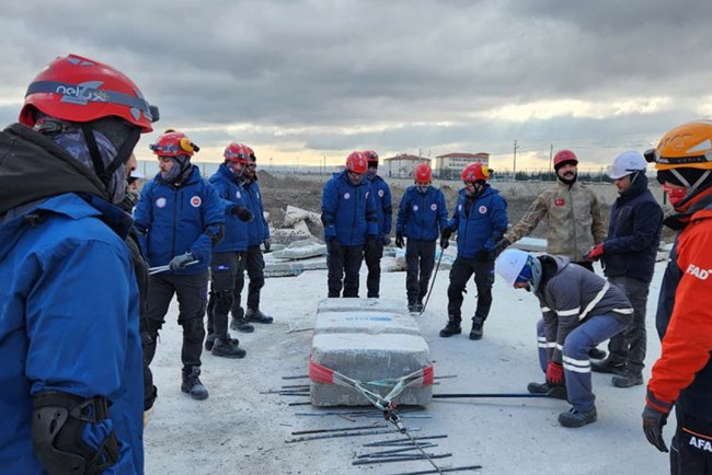 TDV Eskişehir Arama ve Kurtarma Ekibi afetlere hazırlanıyor