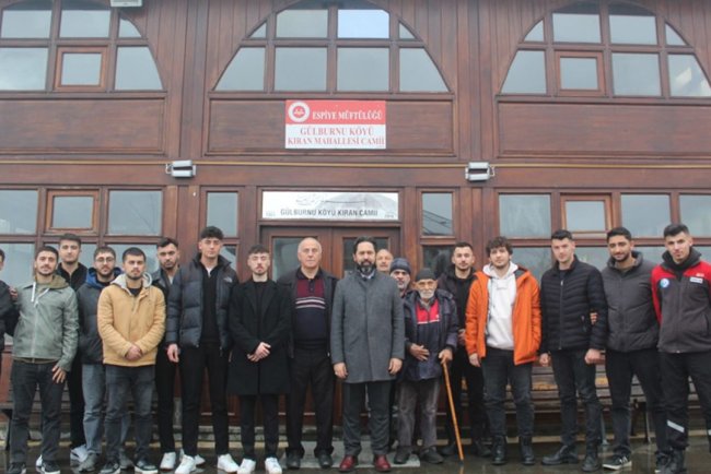 Espiye'de "Cami-Gençlik Buluşması" düzenlendi