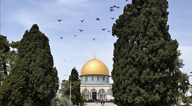 İşgalciler, ocak ayında Mescid-i Aksa'ya 21 kez baskın düzenledi