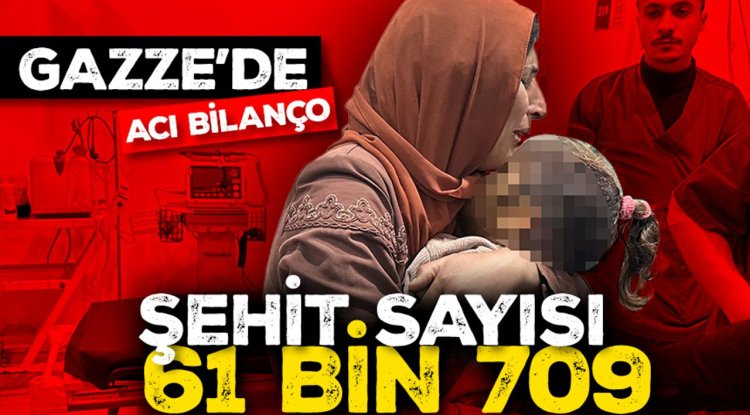 İşgalcilerin Gazze'ye 471 gün sürdürdüğü saldırılarında 61 bin 709 Filistinli şehit oldu