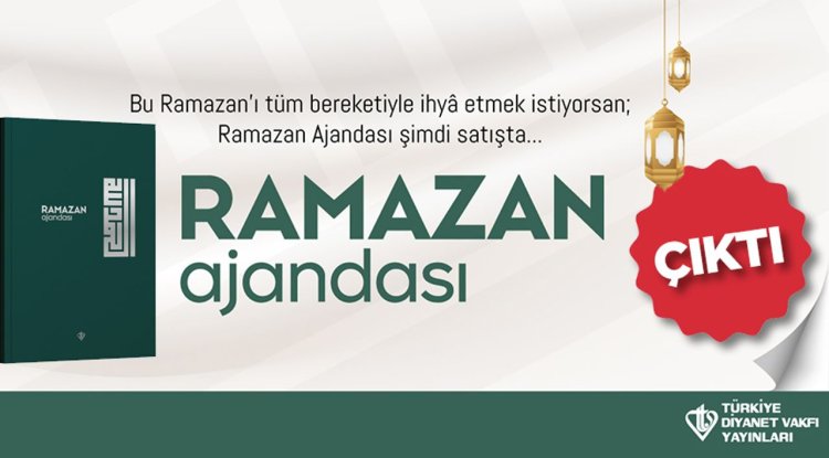 TDV Yayınları Ramazan Ajandası Çıktı!