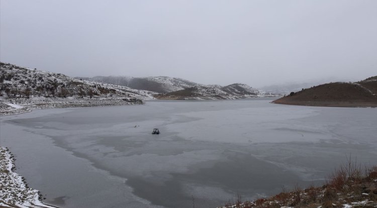 Çankırı'nın içme suyunu karşılayan Güldürcek Barajı'nda su seviyesi yüzde 31'e düştü