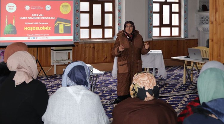 Çankırı'da 441 umreciye eğitim verildi