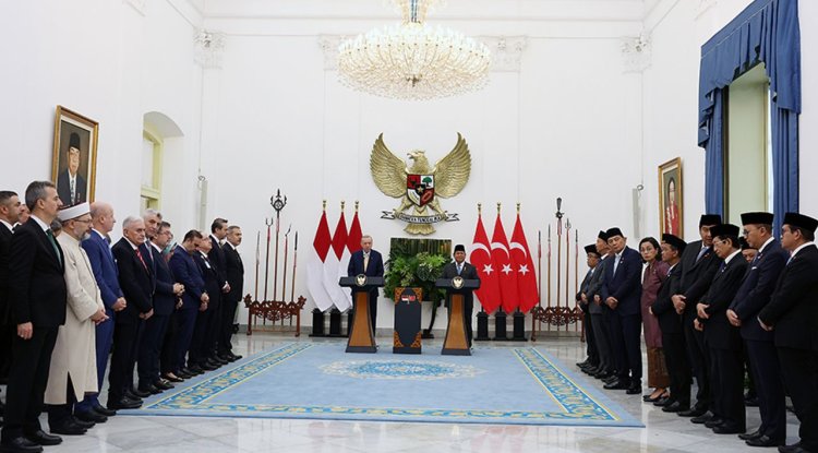 Türkiye ve Endonezya'dan 64 maddelik ortak beyan