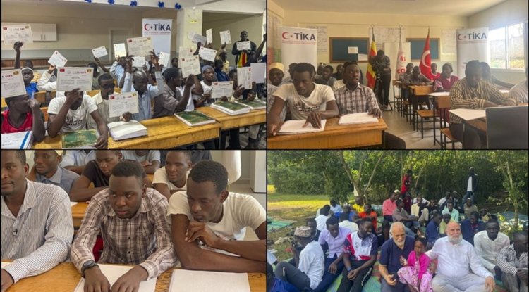 Kabartma yazıyı İncil'den öğrenmeye zorlanan Ugandalıları Kur'an eğitimiyle İslam'la tanıştırdılar