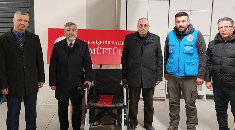 Müftülüğün engelsiz yaşama desteği sürüyor
