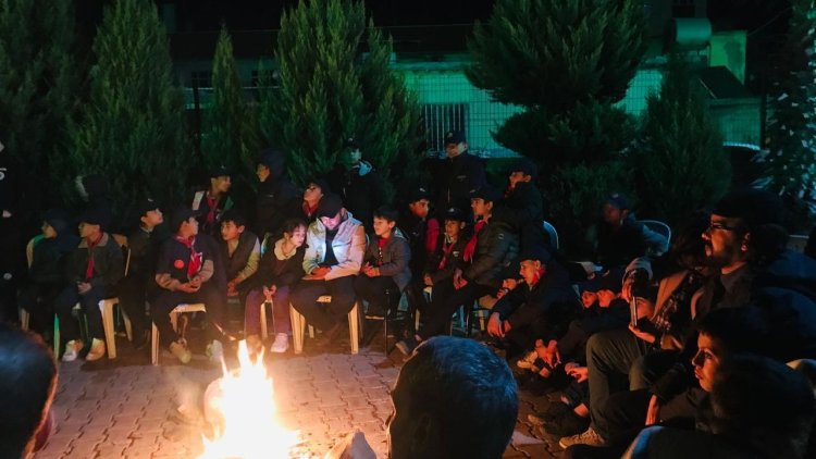 Akçakale’de çocuklar kamp heyecanı yaşadı