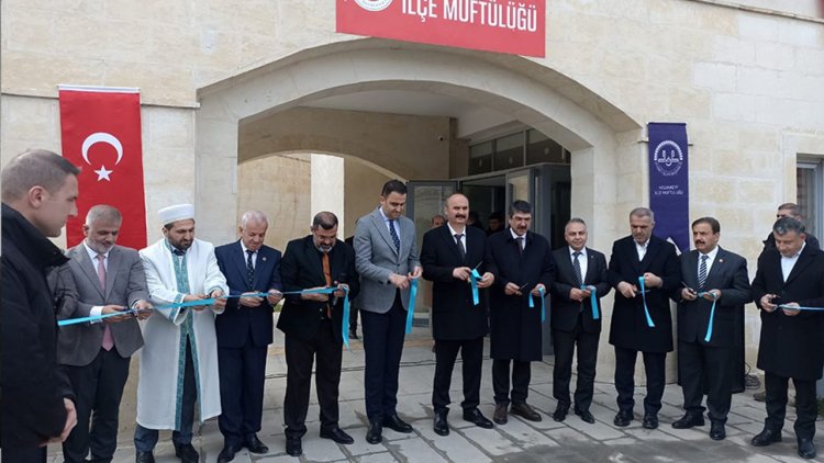 Hasankeyf Müftülüğü hizmet binasına kavuştu