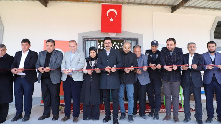 Koruyucu anne yaptırdığı camiyle evlatlığının adını yaşatacak