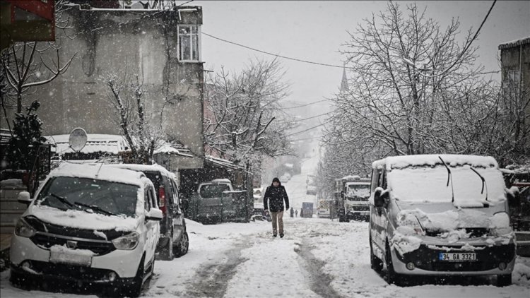 İstanbul, Tekirdağ ve Kırklareli'nde akşam saatlerinde kuvvetli kar yağışı bekleniyor