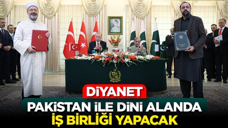 Diyanet, Pakistan ile dini alanda iş birliği yapacak