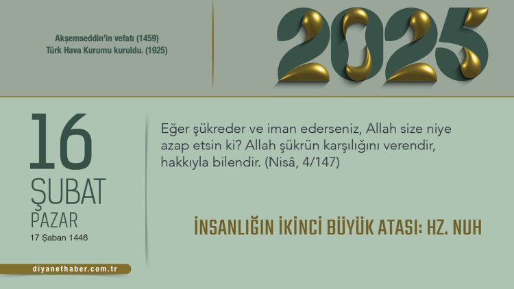 İnsanlığın İkinci Büyük Atası: Hz. Nuh