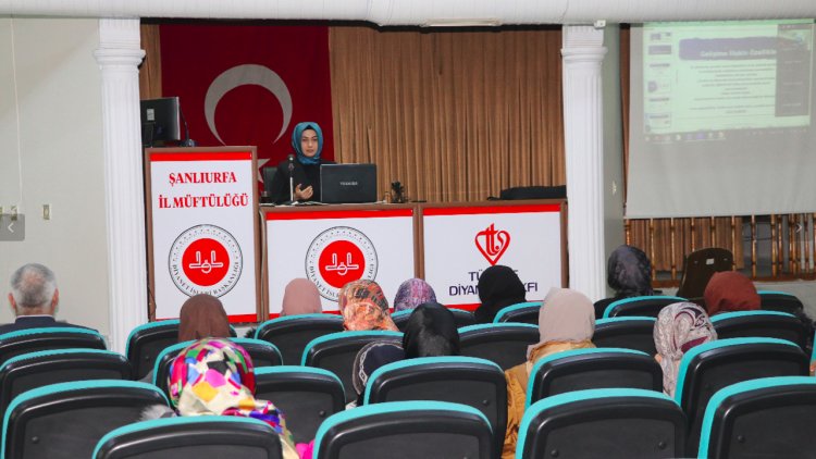 Şanlıurfa'da eğitim semineri düzenlendi