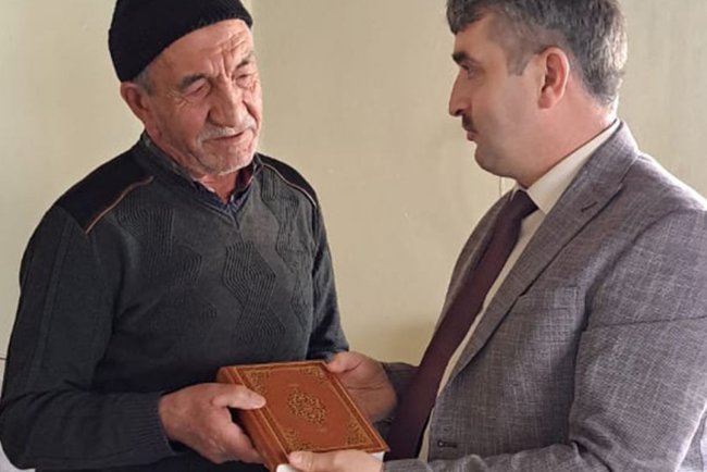 İncesu’da şehit aileleri ziyaret edildi