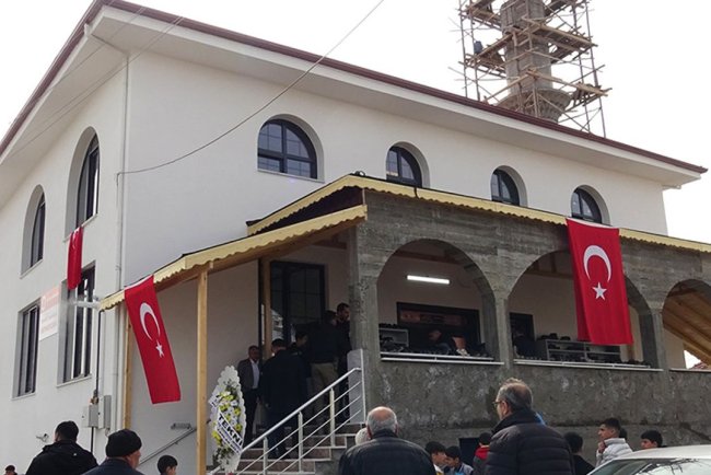 Malatya Akpınar Camii, yeniden inşa edildi