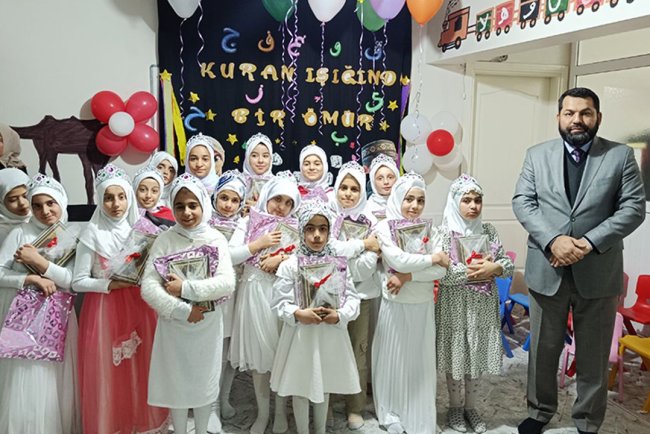 Bağlar'da öğrenciler ramazanda Kur'an'a öğrendi