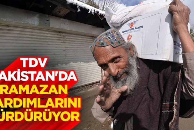Türkiye Diyanet Vakfı Pakistan'da ramazan yardımlarını sürdürüyor