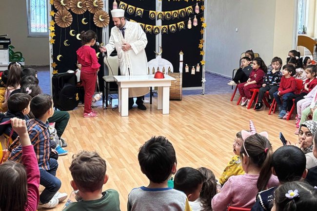 Çivril'de miniklere Ramazan anlatıldı