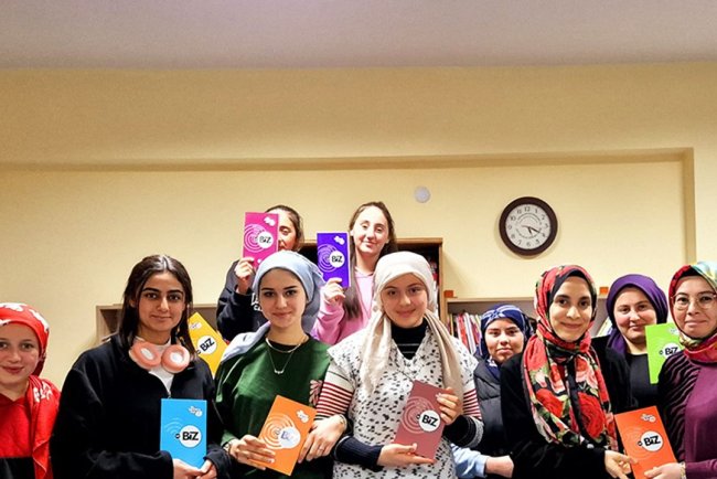 Hocalar'da gençler ramazan sohbetinde buluştu