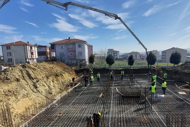 Kaynarca İlçe Müftülüğü Hizmet Binası'nın temeli atıldı