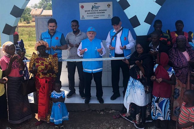 Aksaray'dan Uganda'ya can suyu