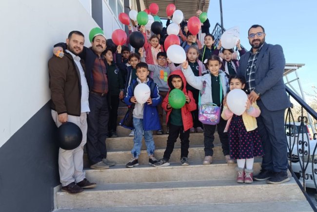 Minikler ramazanda camide buluştu