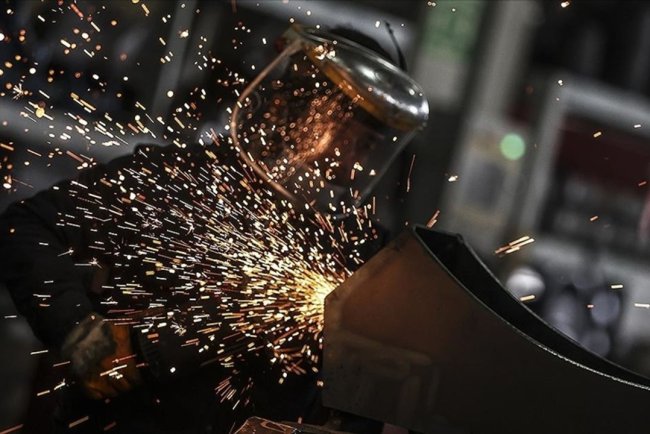 Sanayi üretim endeksi ocakta aylık yüzde 2,3 azalırken yıllık yüzde 1,2 arttı