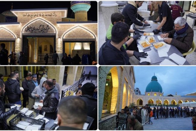 Irak'ın Süleymaniye kentindeki tarihi camide 2 asırdan bu yana ihtiyaç sahiplerine iftar veriliyor