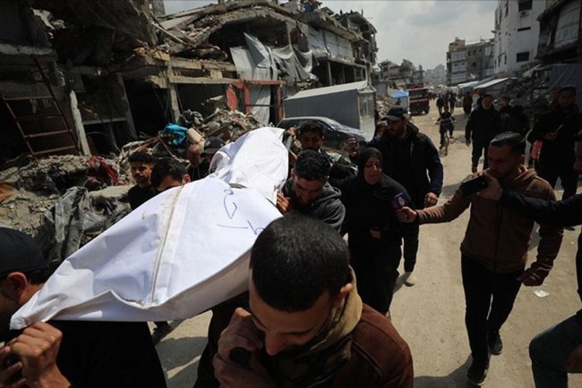 İşgalcilerin Gazze Şeridi'ndeki saldırılarında şehit olanların sayısı 48 bin 503'e yükseldi