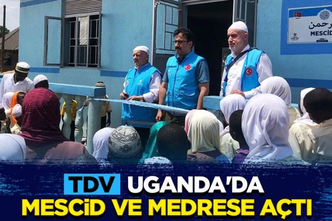 TDV, Uganda'da Mescid ve Medrese açtı