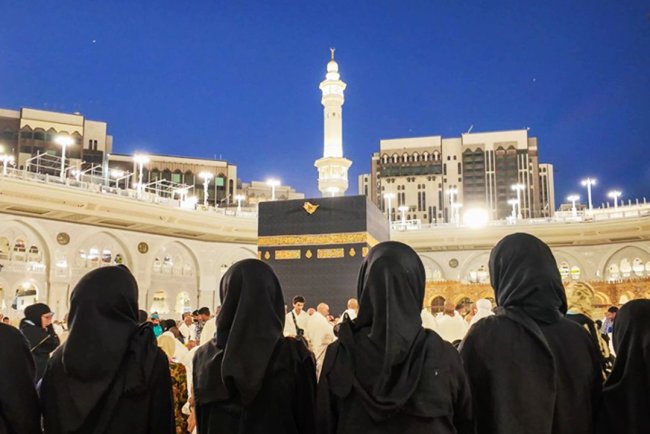 Kur’an kursu öğrencileri umre sevinci yaşadı