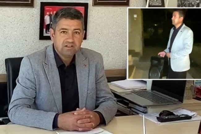 Hoparlörlü muhtar sahura böyle kaldırıyor