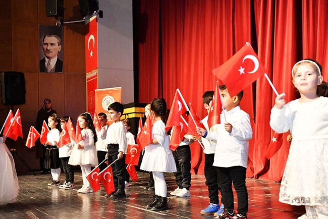 Yeşilyurt'ta minikler ramazan sevinci yaşattı