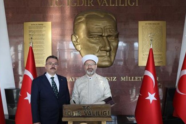 Başkan  Erbaş, Iğdır'da