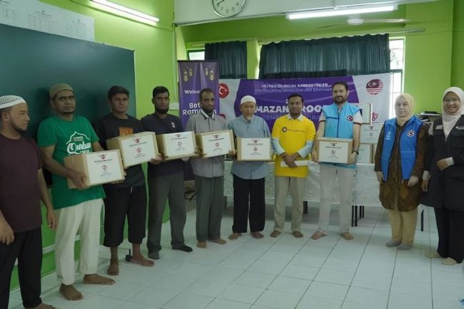 TDV'den Malezya'yaki Rohingyalı müslümanlara kardeş eli