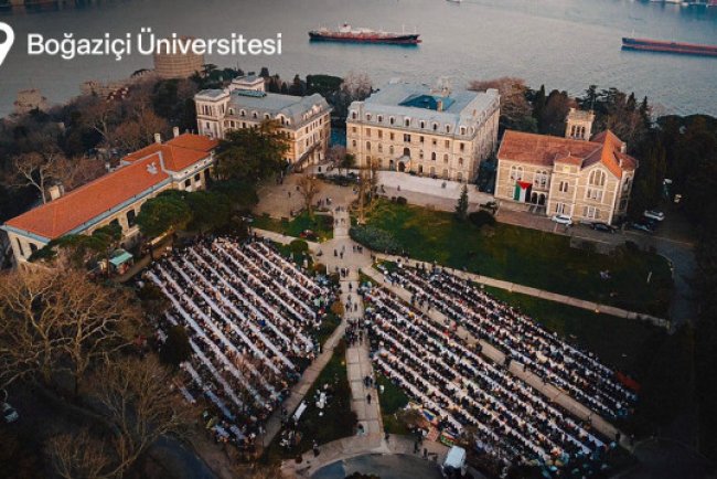 Üniversitelerde Ramazan neşesi