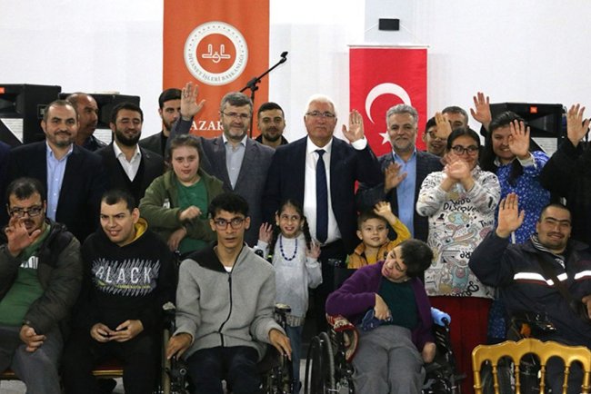 Pazarcık’ta özel bireyler iftar etti