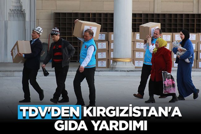 Türkiye'den Kırgızistan'daki ihtiyaç sahiplerine ramazanda gıda yardımı