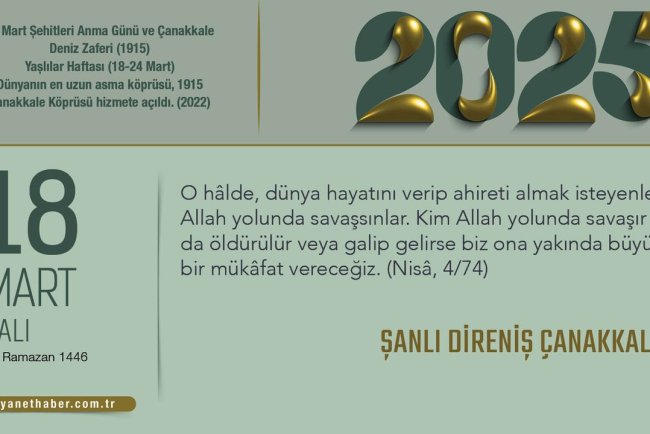 Şanlı Direniş Çanakkale