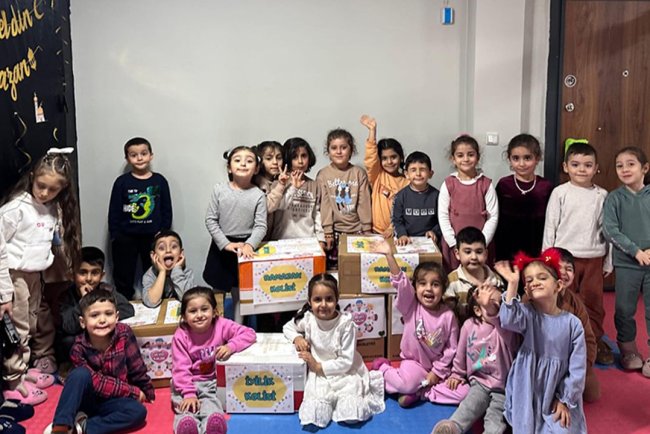 Vartolu miniklerden iyilik hareketi