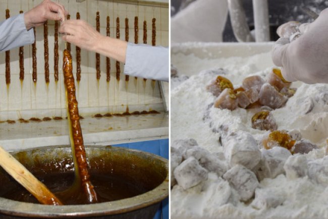 'Ramazan sucuğu' iftar sofralarını süslüyor
