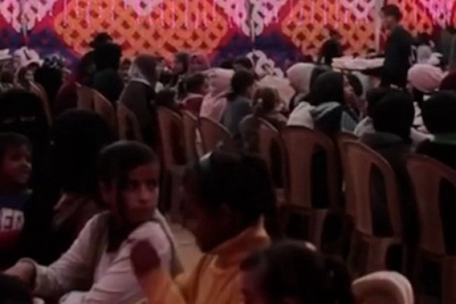 Gazze'de iftar sofraları kuruluyor