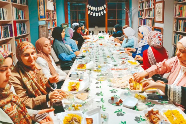 Başkentte Filistin sofrası