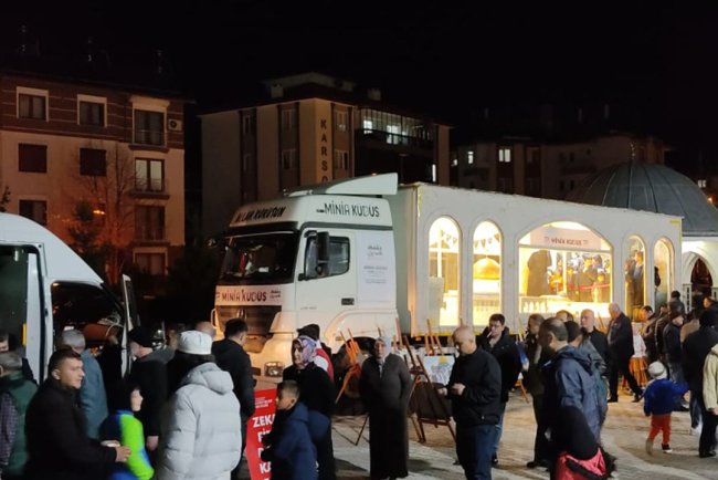 Minia Kudüs Tırı Isparta'da