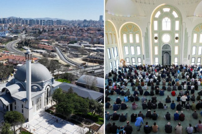 Mimarisiyle dikkat çekiyor: Tıbbiye Camisi ibadete açıldı