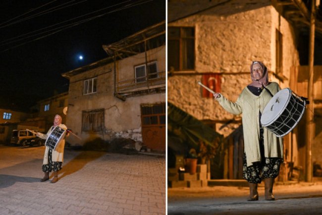 Mahallenin 'Ayşe ablası': 18 yıldır davuluyla sokaklarda
